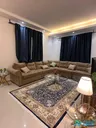 شقة جديدة مؤثثة في الخبر حي الحمراء بإطلالة على المدينة وموقف سيارات ومصعد كهربائي